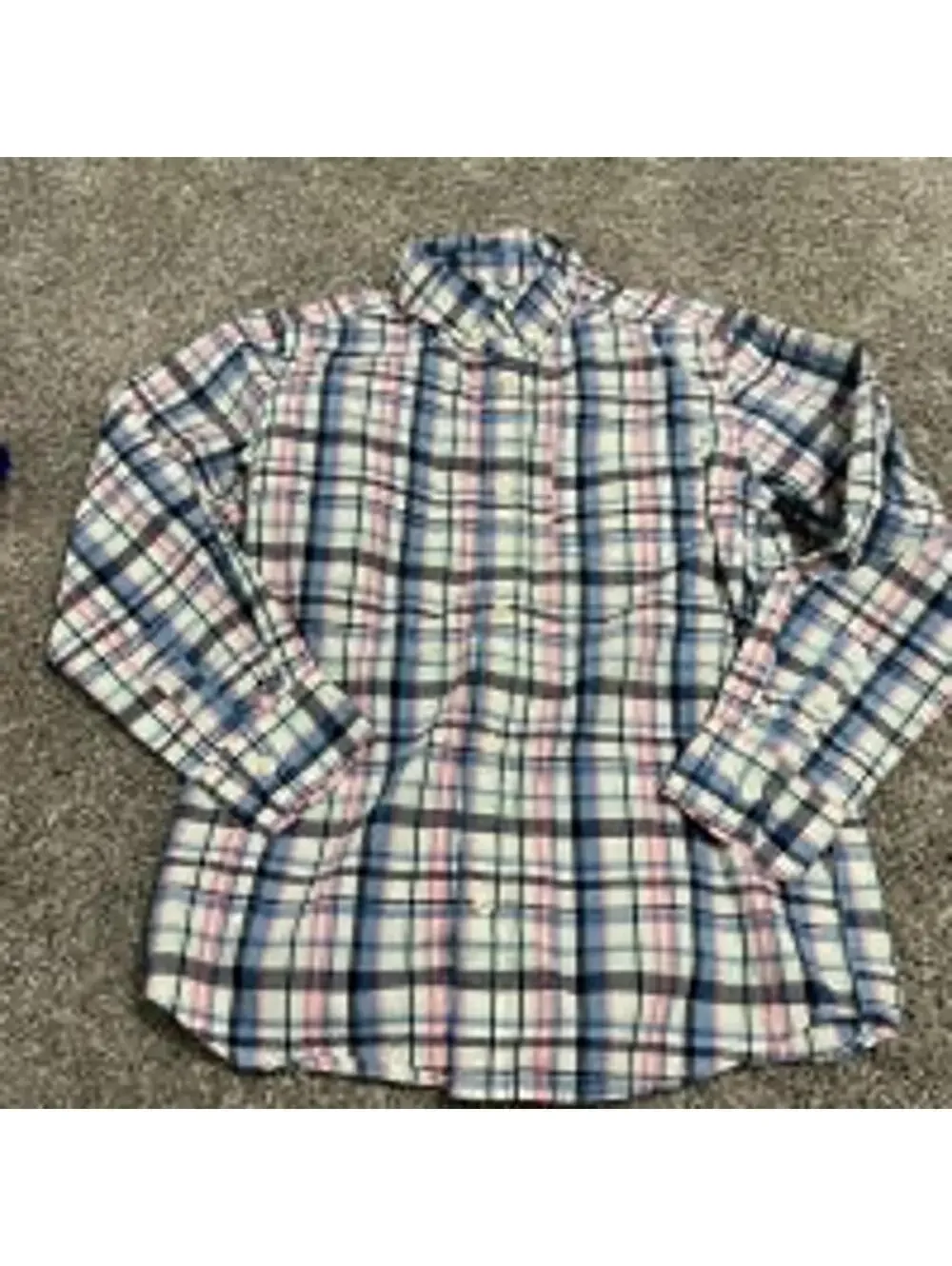 Carter's Boys Plaid Button Down Shirt size 7